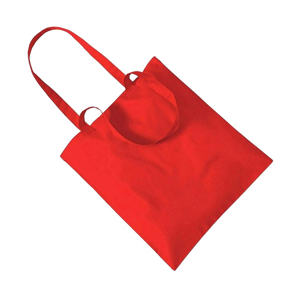 image 1 of Westford Mill Promo Bag For Life - 10 Litres - Bright Red - One Size Red
