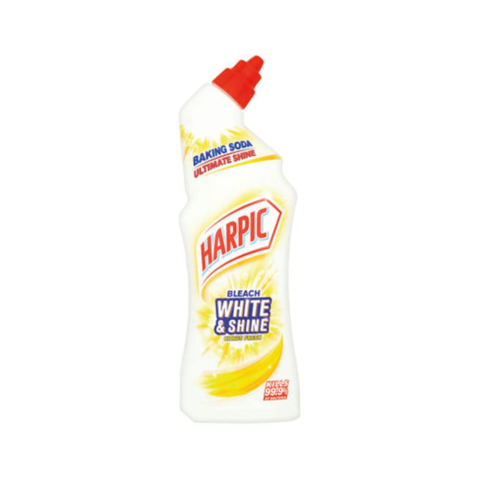 Harpic Bleach White and Shine Toilet Cleaner 750ml Citrus Fresh (Pack of 12) 3038061
Product Code: 7501238