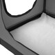 image 10 of KCT Extra Large Grey Fabric Pet Carrier Crate Travel Transport Bag for Cats and Dogs