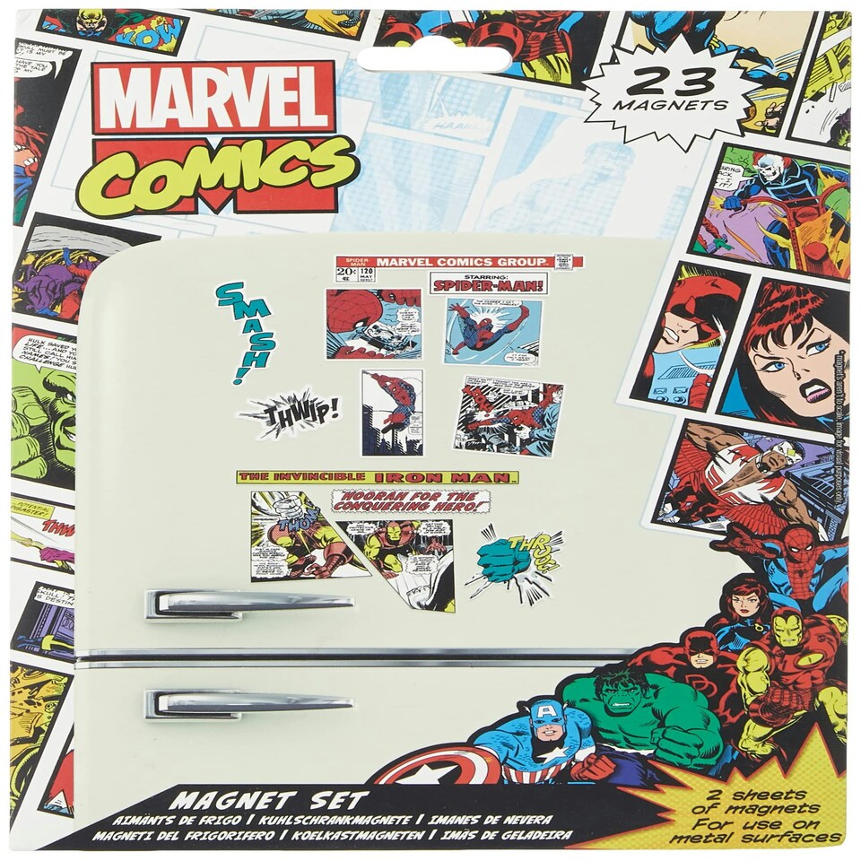 MARVEL COMICS (HEROES) MAGNET SET - Magnet Sets