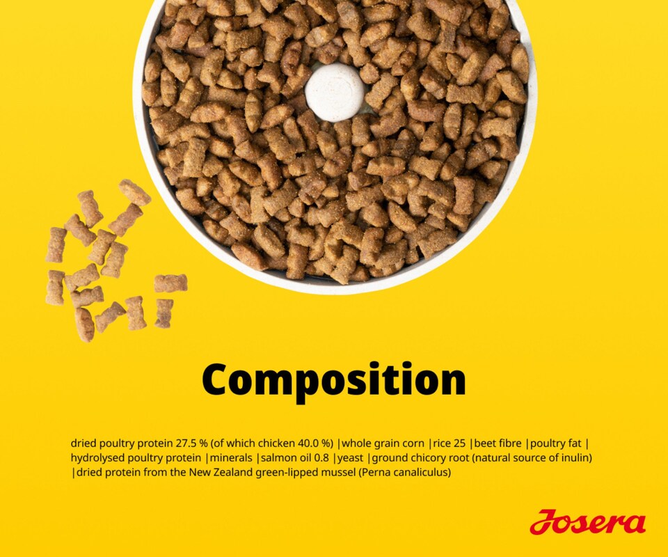 image 1 of Josera Junior Kids complete puppy food | Gluten-free | Medium & large breeds | Lots of meat | Optimal development | Omega 3 from Salmon Oil | 5x0.9kg