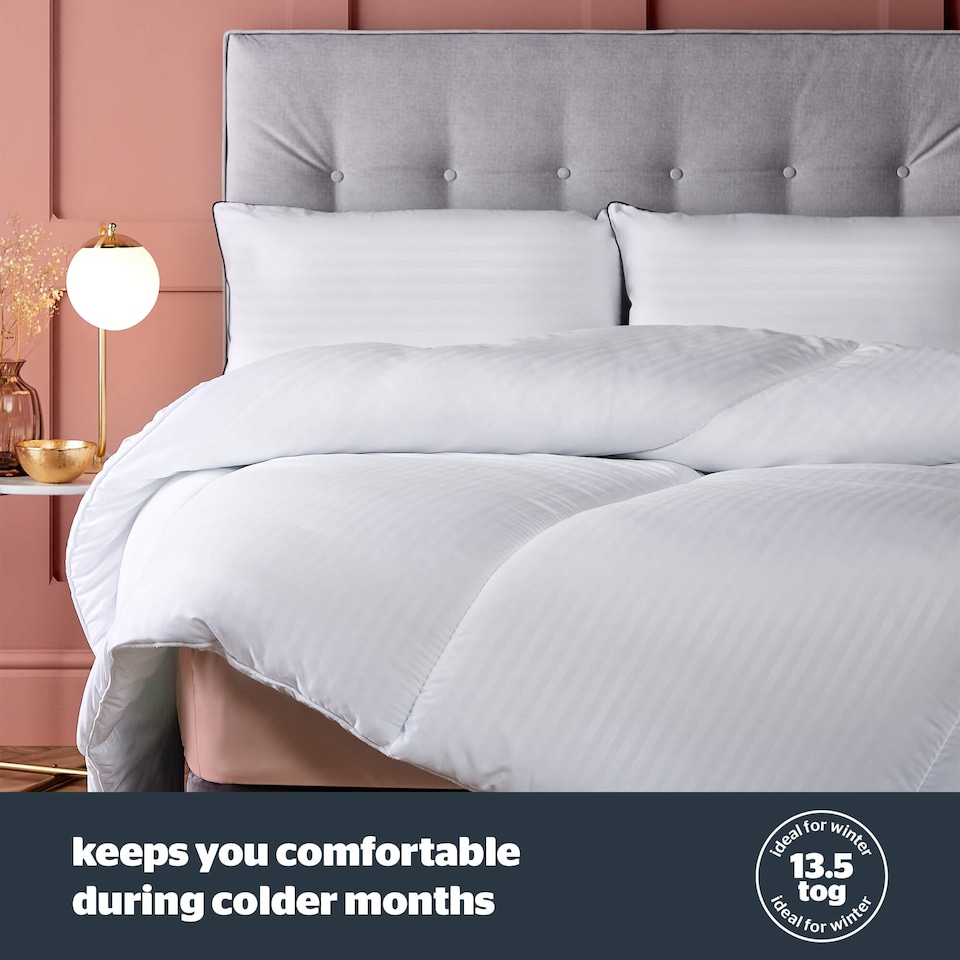image 1 of Silentnight Hotel Collection Duvet - 13.5 Tog | White | SuperKing