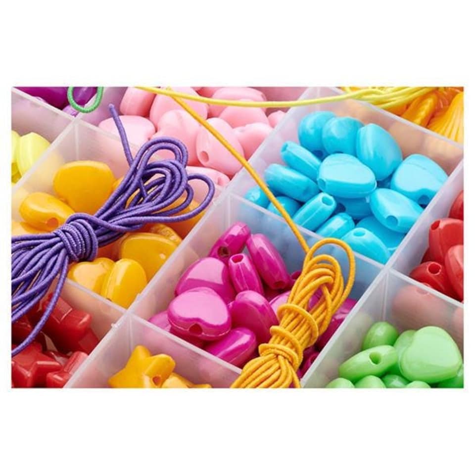 image 1 of Box of 24 Assorted Shape Beads by Crafty Bitz