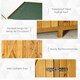 image 4 of Outsunny Garden Storage Shed Tool Organizer, 140x75x157cm, Natural