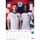 image 3 of England FA 2025 A3 Calendar - Red/Blue/White - One Size