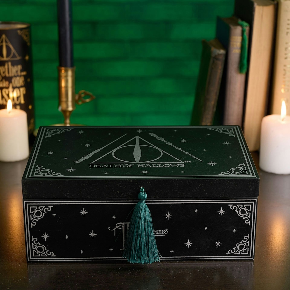 image 1 of Warner Bros Harry Potter Dark Arts Box - Deathly Hallows Black