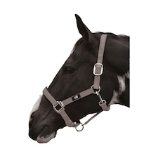 Hy Grand Prix Head Collar - Grey - Cob