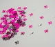 image 2 of 90th Birthday Confetti Pink & Silver 1 pack x 14 grams birthday decoration Foil Metallic 1 pack