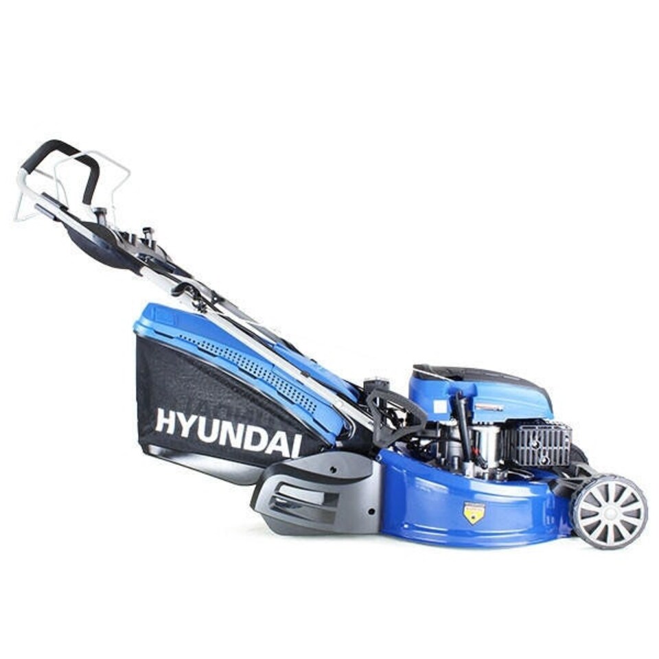 image 1 of Hyundai 21" / 53cm 196cc Electric -Start Self-Propelled Petrol Roller Lawnmower, 70L Catcher & Rear Discharge | HYM530SPER