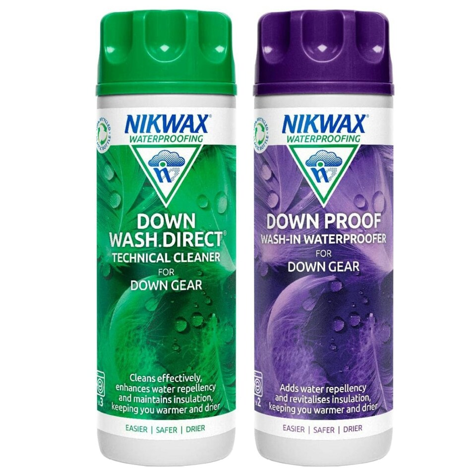 image 1 of Nikwax® Down Proof/Downwash Direct Twin Pack 300ml N/A