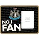 image 2 of Newcastle United FC No. 1 Fan Metal Embossed Photo Frame - Black/White/Blue/Gold - One Size