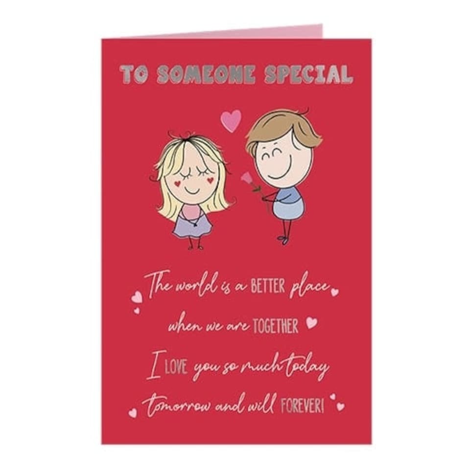 To Someone Special Valentines Card with Envelope