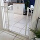 image 7 of Bettacare Curved Top Dog Gate, 107cm - 116cm, Matt White, Pressure Fit Pet Gate for Dog and Puppy, Pet and Dog Barrier | White