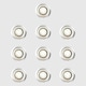 image 3 of ValueLights 10 Pack IP67 Rated 40mm Warm White LED Round Decking Kitchen Plinth Lights Kit