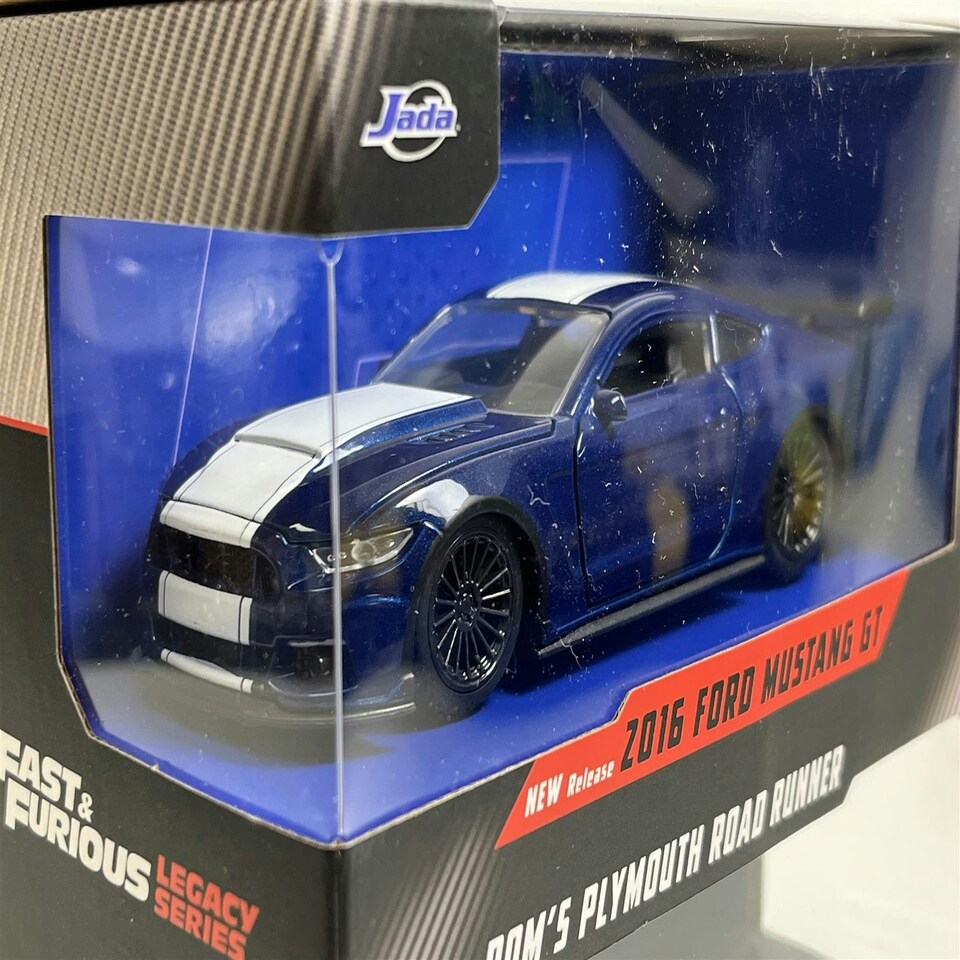 image 1 of Fast and Furious Twin Set Ford Mustang and Plymouth Road Runner 1:32 Jada 253202018 34255