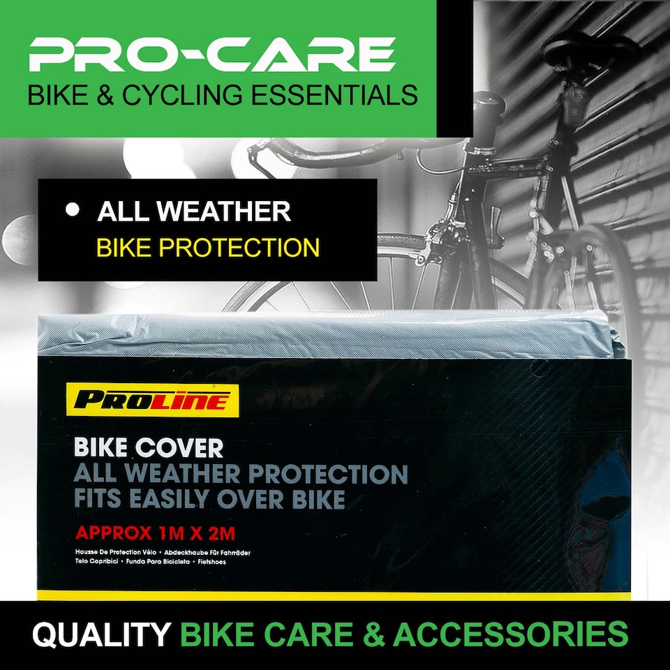 image 1 of VFM e-Store ProLine Grey Bicycle Protection Cover 1m x 2m