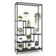 image 1 of COSTWAY 6-tier Plant Stand 180cm Corner Shelf Rack Black