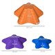 image 7 of Outsunny 6-Piece Balance Stepping Stones Stackable Non-slip Obstacle Course
