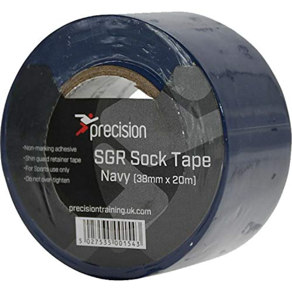 image 1 of Precision Sgr Sock Tape 38mm (Pack Of 5) (Black)
