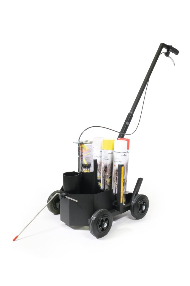 image 1 of Durable DURALINE EasyTrack Floor Marking Trolley | Adjustable Spray Paint Tool