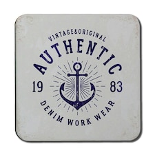 Vintage Anchor Logo (Coaster)
