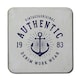image 1 of Vintage Anchor Logo (Coaster)