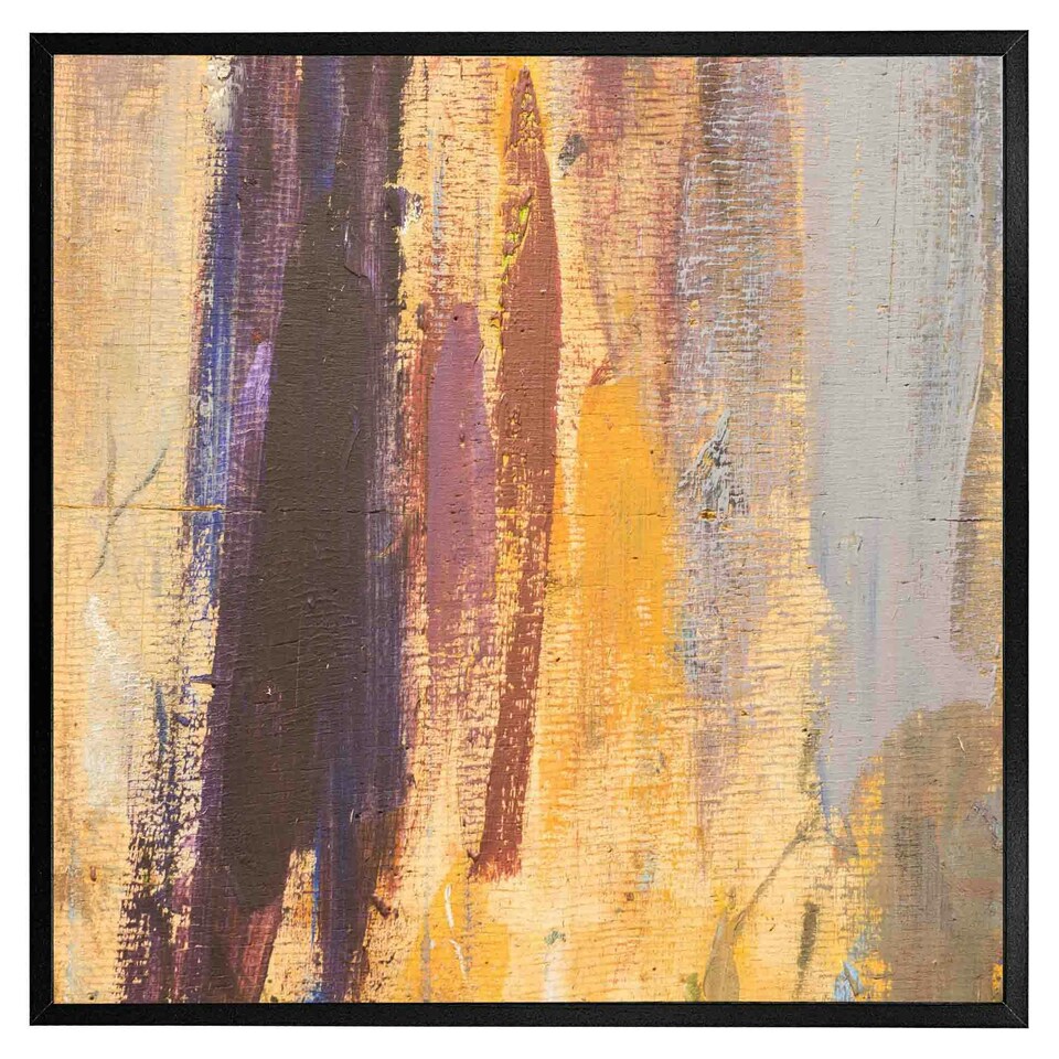 image 1 of Abstract grunged paint (Picutre Frame) White | M