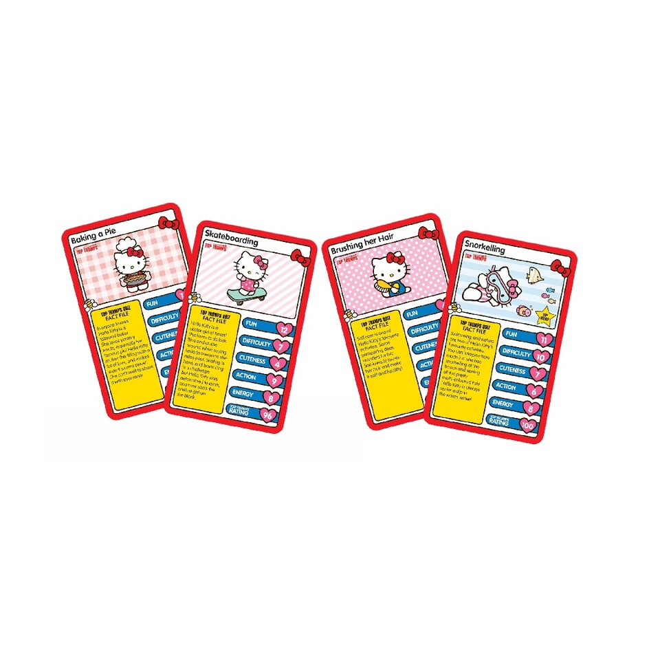 image 1 of Top Trumps Specials Hello Kitty Themed Family Card Game