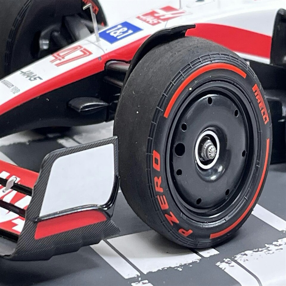 image 1 of Mick Schumacher Hass F1 Bahrain GP 2022 1:18 Scale Minichamps 117220147