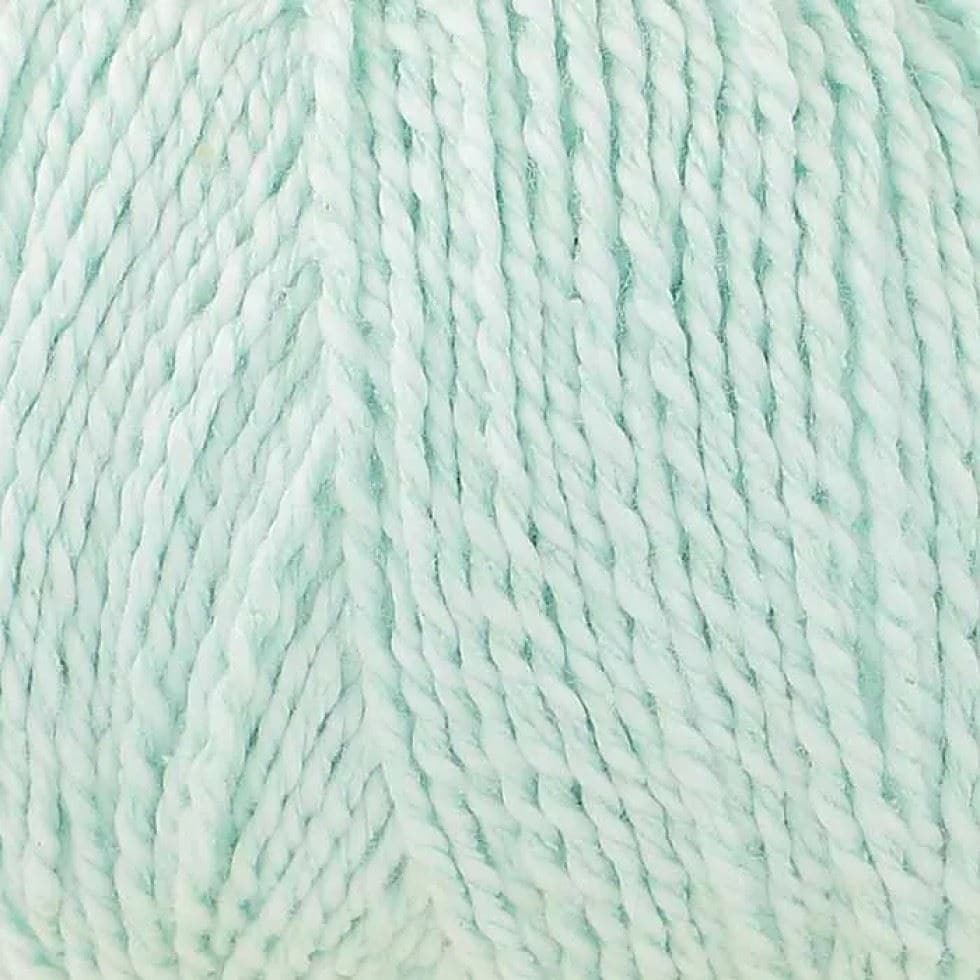 King Cole Green Finesse Cotton Silk DK Yarn (Value Pack 12 x 50g Balls) For Crochet, Knitting - 120m per ball