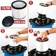 image 8 of SPARES2GO Wet & Dry Cartridge Filter + Foam Sleeve compatible with Guild 8815785 GWD30 8642240 GWD30P 16L 30L Vacuum Cleaner