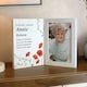 image 3 of Personalised Memorial Wooden Hinged 6x4 Photo Frame | White | One Size