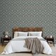 image 3 of Arthouse Modern Floral Damask Navy Wallpaper