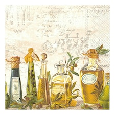 IHR Lunch Napkins Olio D'Oliva&nbsp; 33cm 3ply 20 Pack