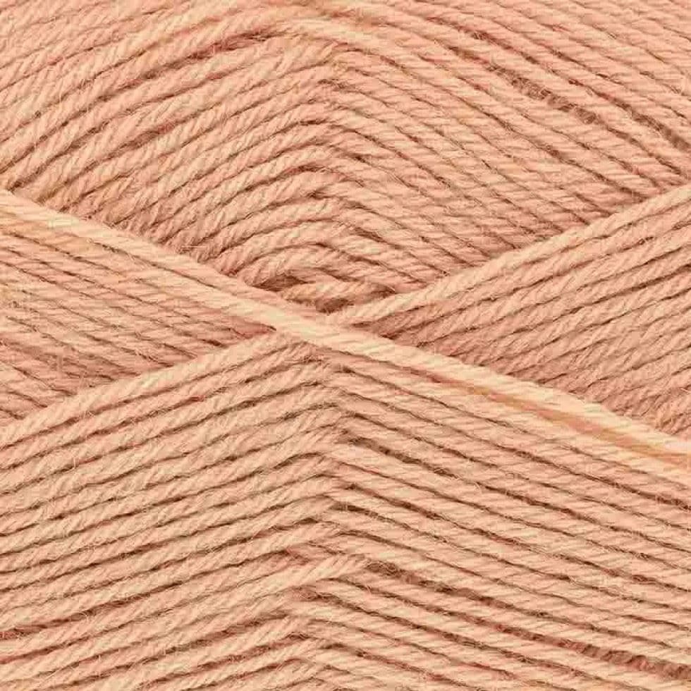 King Cole Beige Merino Blend 4 Ply Yarn Cone For Crochet, Knitting - per 500 gram ball