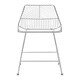 image 1 of Interioirs by Premier Chrome Metal Wire Bar Chair, Sturdy Metal Chair for Bar, Breakfast Wire Chair for Home