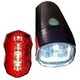 image 2 of AWE AweCity+ Bright 30 Lux StVZO OptiTec Lens + Rear Bright 5x Red SMD LEDs Bike Light Set