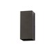 image 2 of London Square Up and Down Wall Light Black