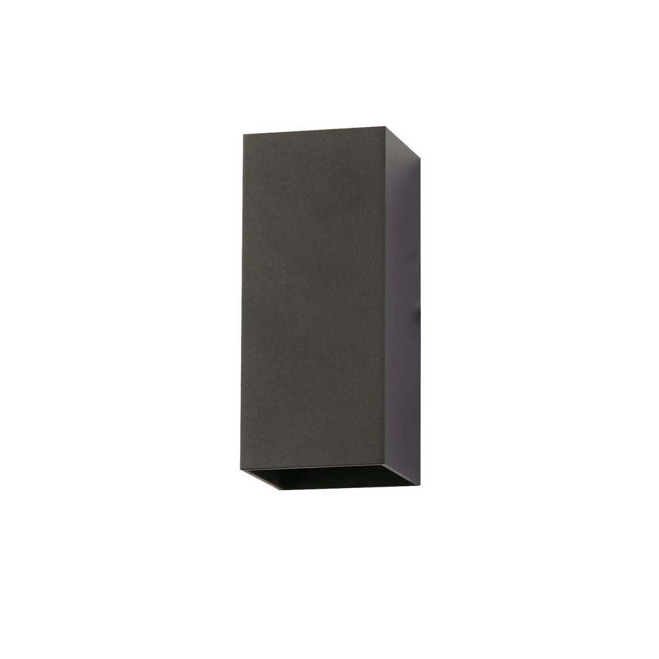 image 1 of London Square Up and Down Wall Light Black