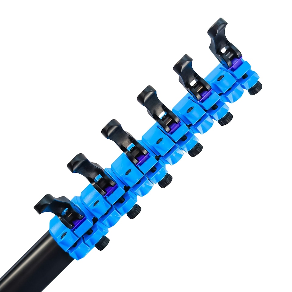 image 1 of Aquaspray® 30ft Water-fed Telescopic Extendable Window Cleaning Pole Black