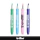 image 1 of Artline Decroite Brush Markers Pastel Colours 4 Pack