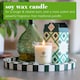 image 3 of Nicola Spring Summer Berries Scented Candle & Diffuser Set - 160g Natural Soy Wax Candle & Home Air Freshener Set