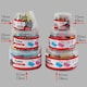 image 5 of Pack of 12 51mm Assorted Colour Fold Back Binder Clips