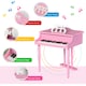 image 8 of HOMCOM 30 Keys Mini Kids Piano with Music Stand and Bench Best Gifts Toy