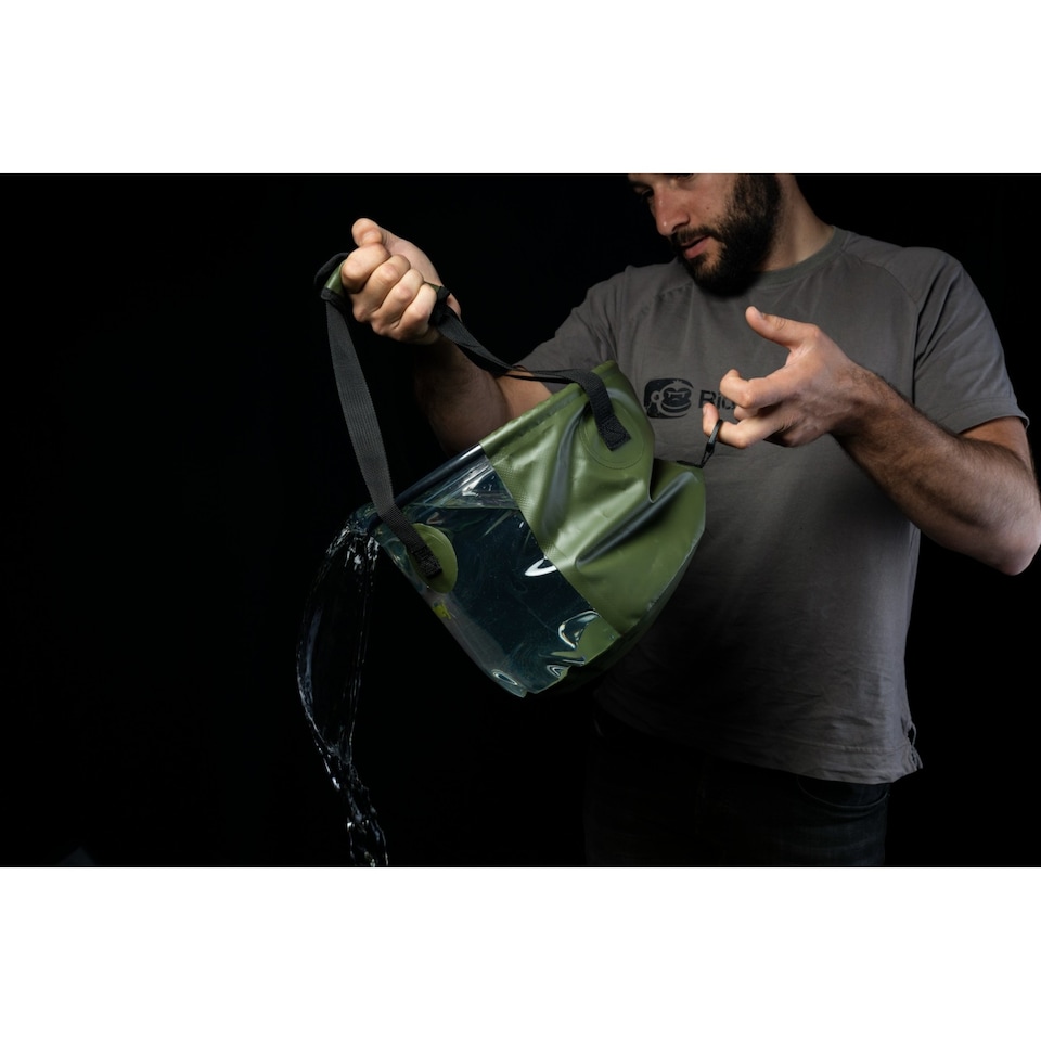 image 1 of RidgeMonkey Perspective Collapsible Bucket 10L