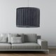 image 5 of First Choice Lighting Sundance Grey Velvet Pleated 30cm Lamp Shade with Silver Inner Grey | Silver