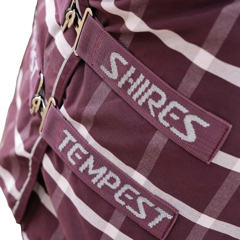 image 1 of Tempest Original Standard-Neck Horse Stable Rug - Maroon - 7´