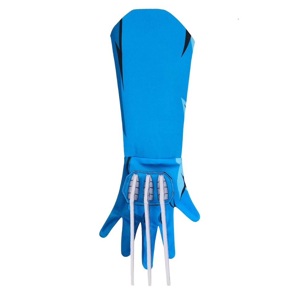 image 1 of X-Men 97 Childrens/Kids Wolverine Claws Glove - Blue/White - One Size One Size