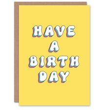 Have Birthday Fun Joke Humour Woman Her Funny Birthday Card