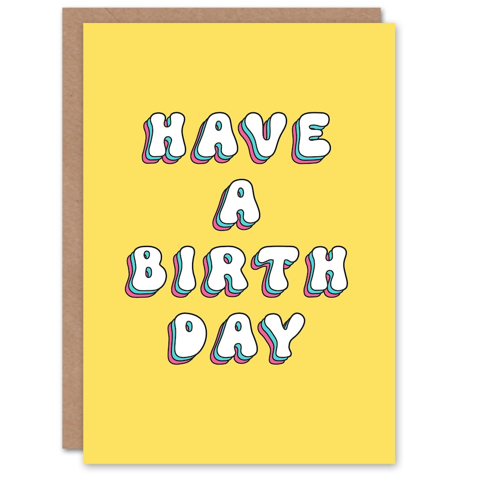 image 1 of Have Birthday Fun Joke Humour Woman Her Funny Birthday Card